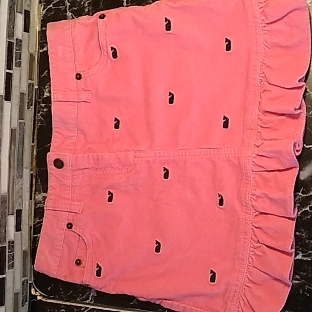 Girls 12 pink Vineyard Vines skirt